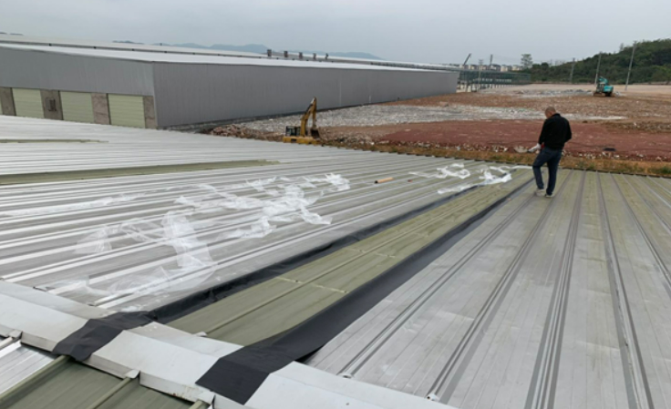 桐城厂房屋面防水维修案例